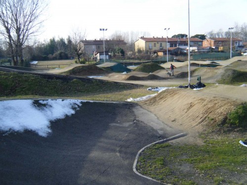 La pista Bmx di Vigevano.