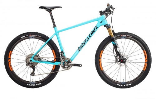 La Santa Cruz Highball 27.5  in colorazione Aqua Blue & Gloss Black