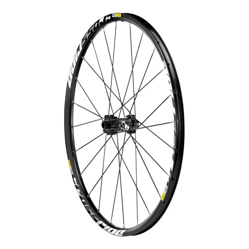 La ruota anteriore Mavic Crossride.