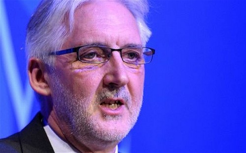 Il neo presidente Uci Brian Cookson.