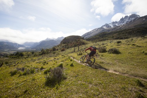 COYHAIQUE - 10 December 2015 - during a recce near Cerro Castillo, Patagonia, Chile for Santa Cruz Bicycles with Chris Ball, Will Ockelton, Joe Graney & Matias Del Solar. Photo by Gary Perkin