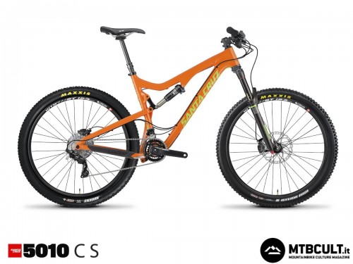 Santa Cruz 5010 Carbon S: 4699$ con forcella Rock Shox Pike Rc130 e cambio Shimano Slx.