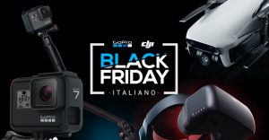 Black Friday GoCamera: sconti fino al 70% su GoPro e droni DJI