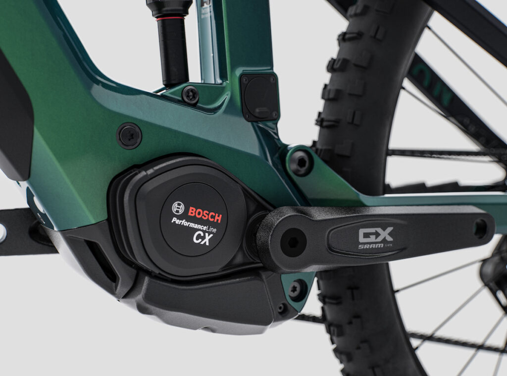 e-mtb con il nuovo motore bosch cx