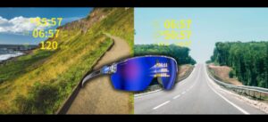 Julbo EVAD.2: dati proiettati sulla lente e connessione a Strava